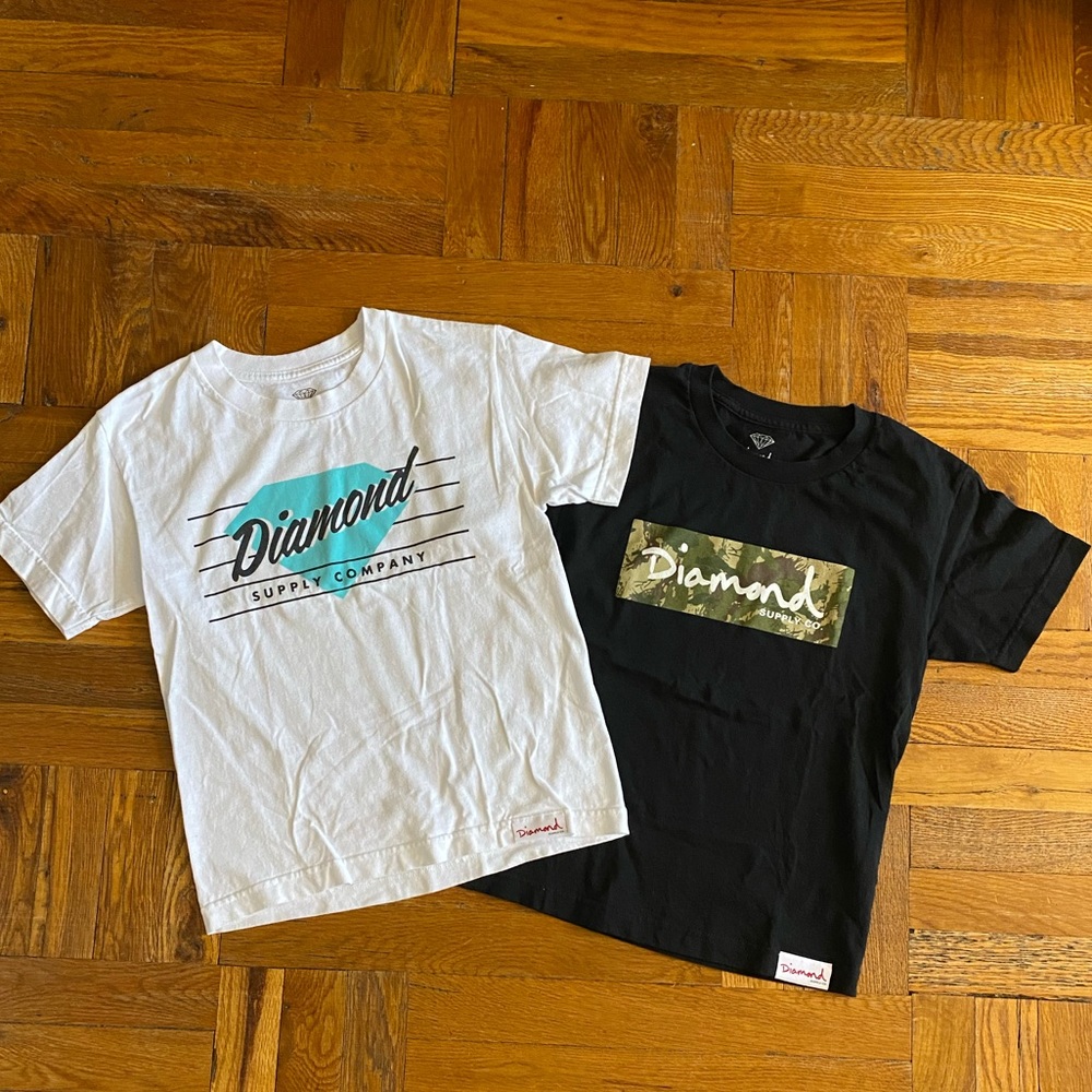 Diamond Supply Co Tees size S